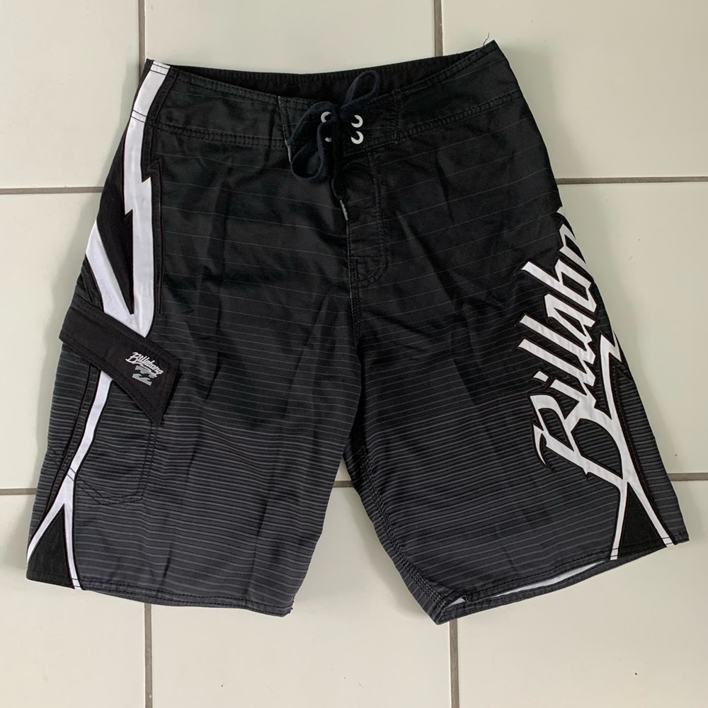 Billabong Black Swimwear Shorts / Simple